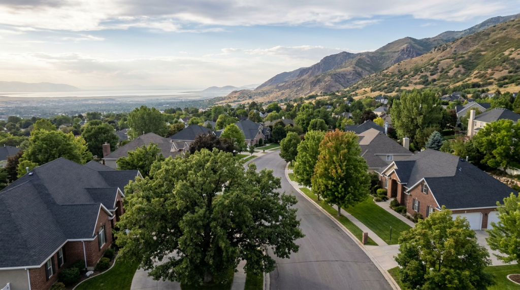 Residential roofing services from a roofing contractor in Bountiful Utah