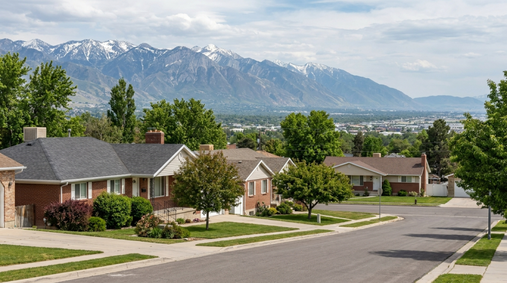 Residential roofing services from a roofing contractor in West Valley City Utah