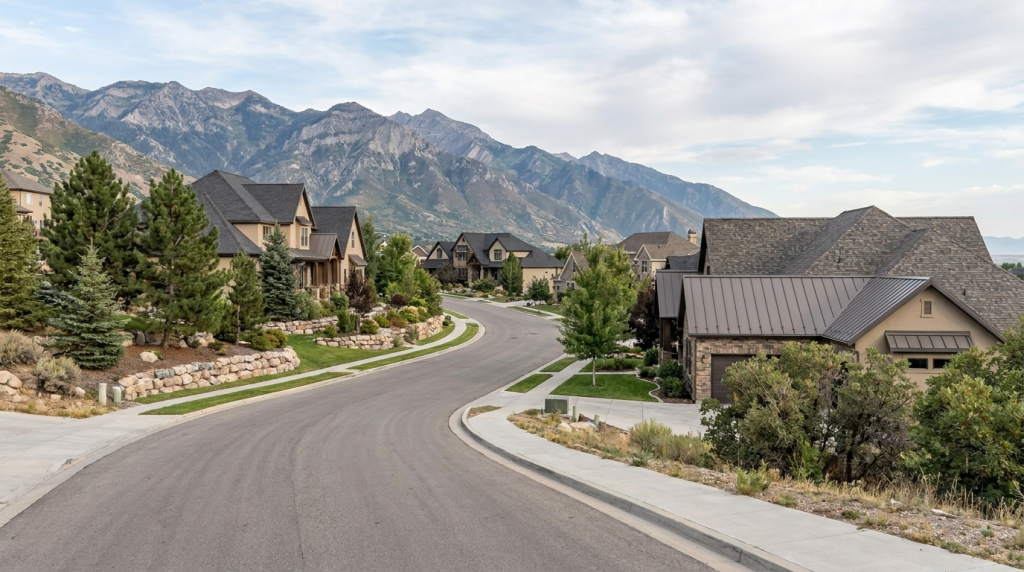 Residential roofing services from a roofing contractor in Alpine Utah
