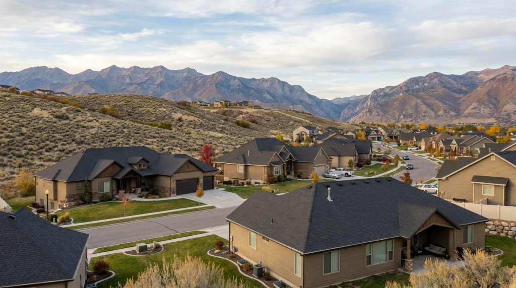 Residential roofing services from a roofing contractor in Cedar Hills Utah