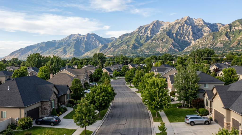 Residential roofing services from a roofing contractor in Mapleton Utah