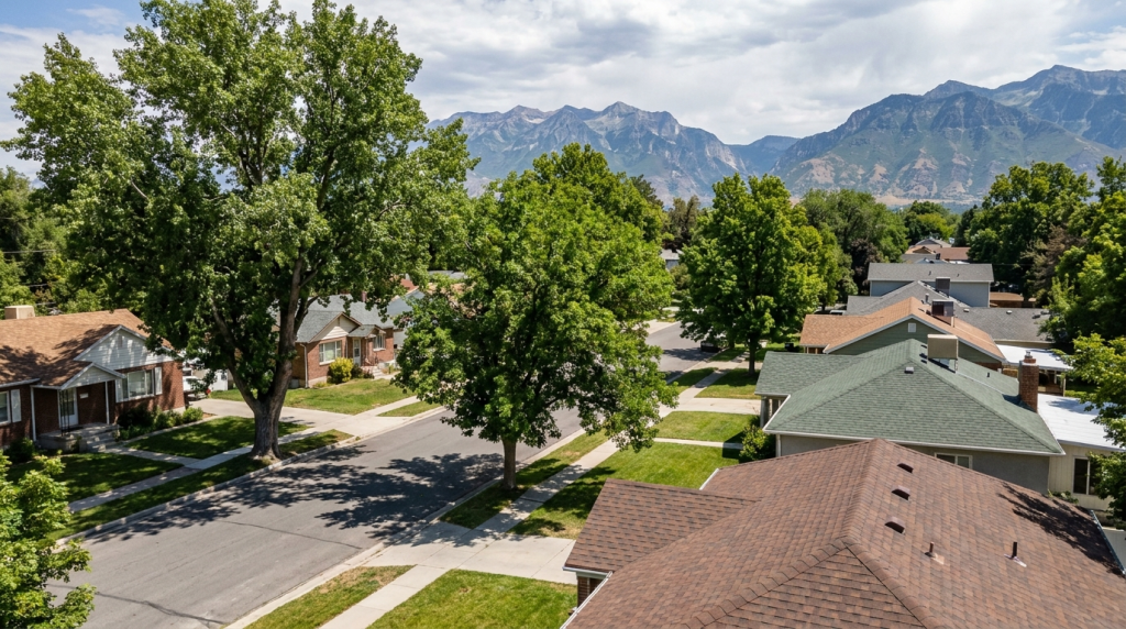 Residential roofing services from a roofing contractor in Orem Utah