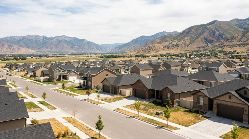 Residential roofing services from a roofing contractor in Spanish Fork Utah
